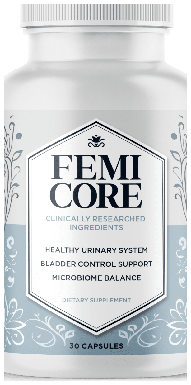 FemiCore bladder health supplement bottle