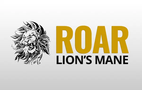 Roar Lion's Mane supplement facts card
